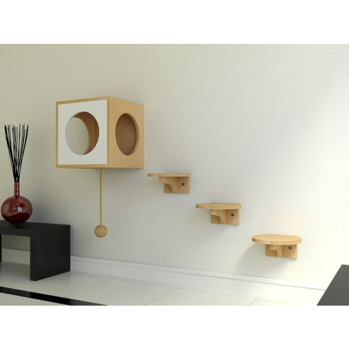 PAKET HEMAT PLAYGROUND CAT CONDO DINDING MINIMALIS