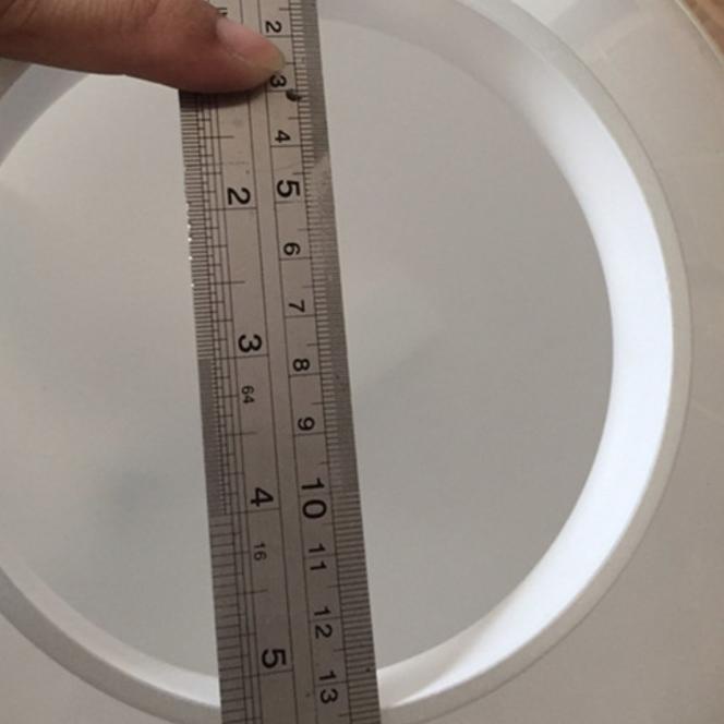 Hanya Bola Kaca Bening 40 Cm Lampu Taman Pilar Dlx Lighting Bulat