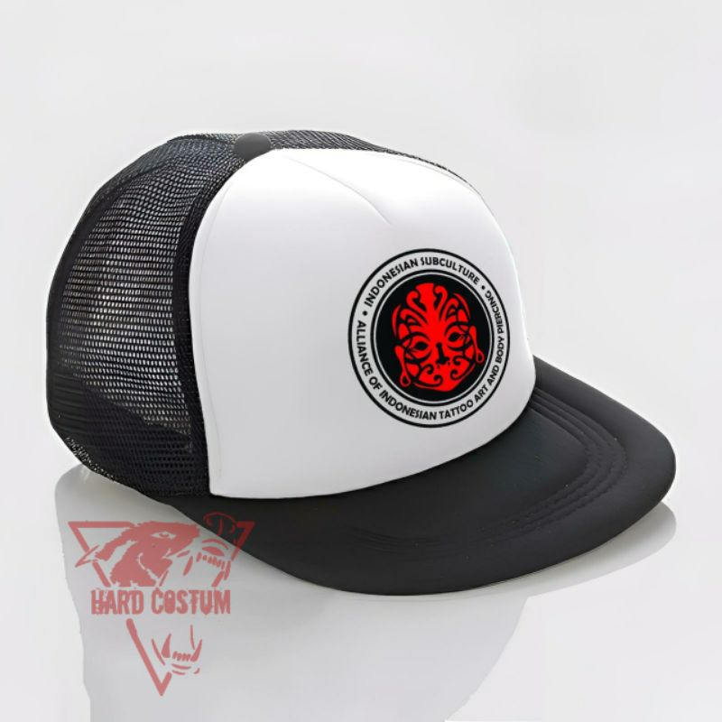 Topi Snapback Jaring Distro / Trucker Hat / Topi Jaring Pria / Topi Logo - Masberto IDS