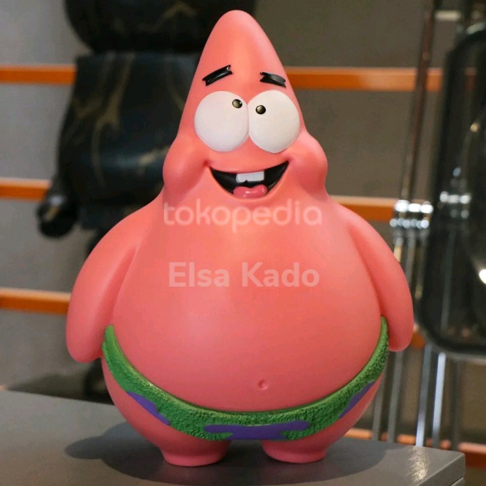 Action Figure Patrick Besar Jumbo Size Cartoon Spongebob Squarepants