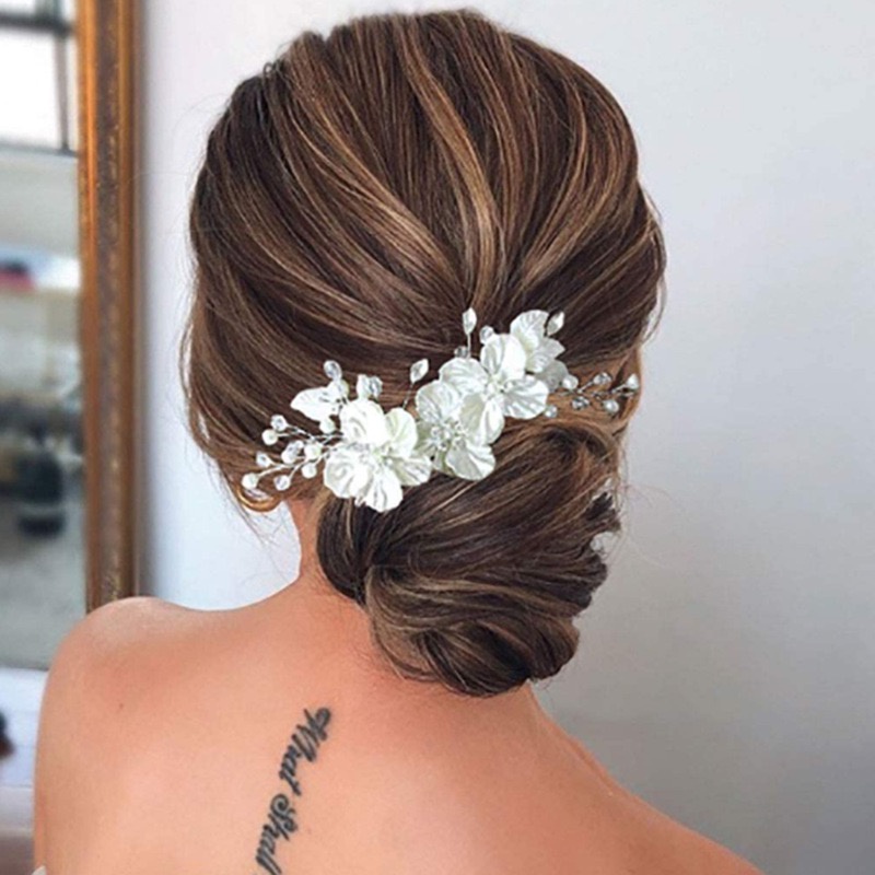 Jepit rambut/pengantin memakai/grosir/Perhiasan mutiara baru