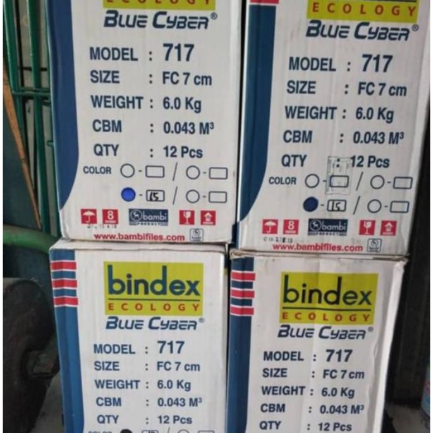 

Limited - ORDNER BINDEX BAMBI FOLIO ECOLOGY BLUE CYBER ,,