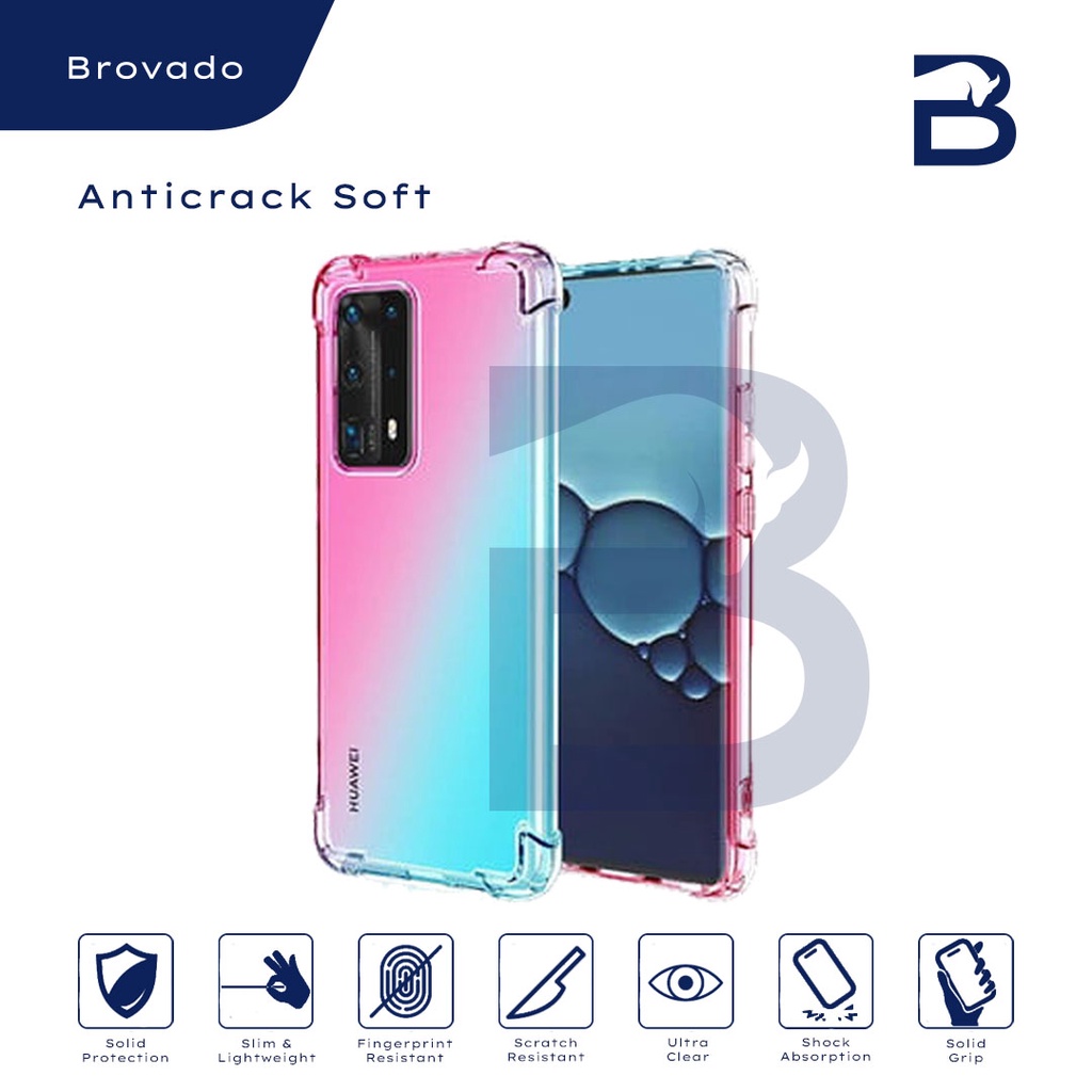 Casing Huawei Nova 7 5G/Nova 7i / Nova 7 SE/Nova 5T / Nova 9 /Honor 50 Anticrack Soft Bening Silikon