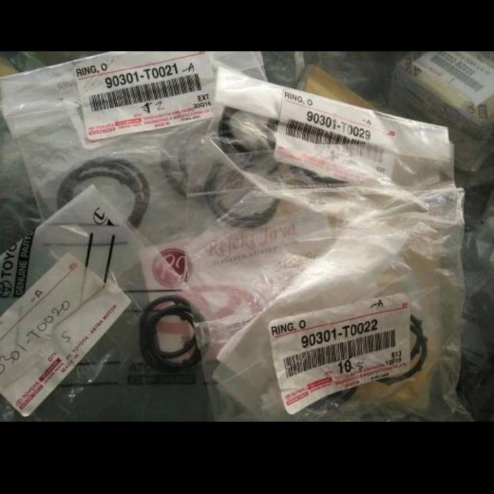 ORING SEAL COVER TIMING INNOVA FORTUNER HILUX BENSIN SET ORIGINAL