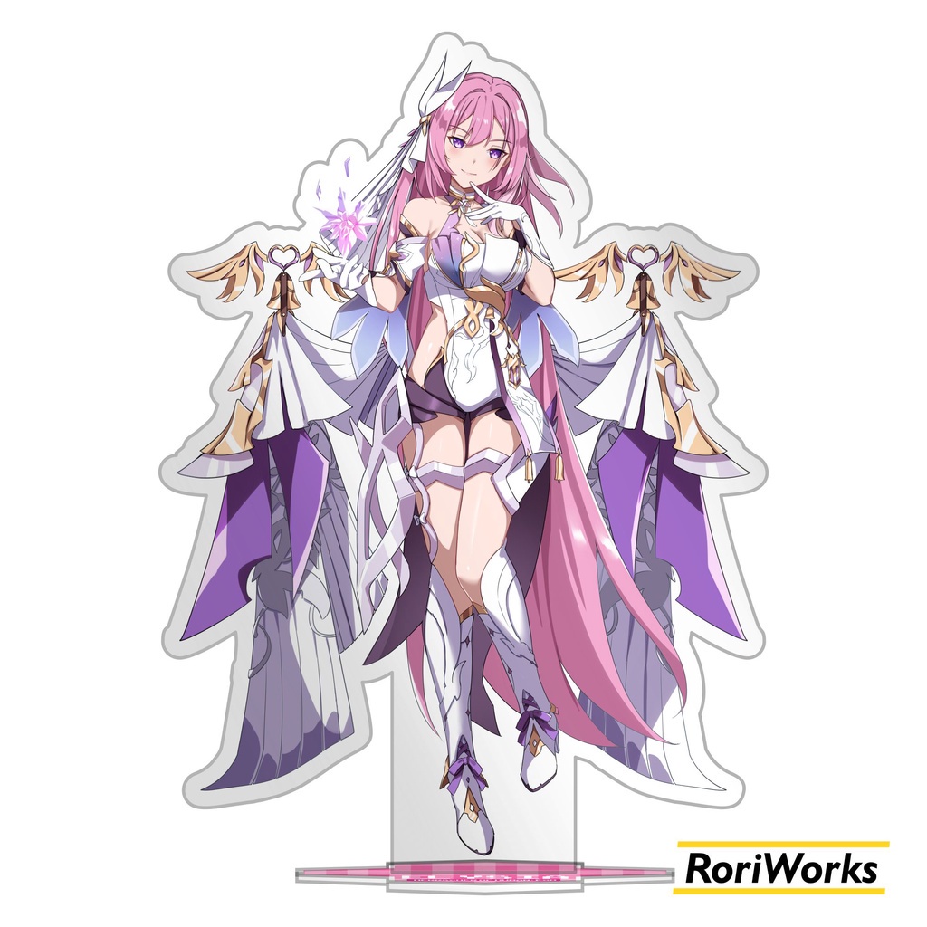 Acrylic Standee Figure Anime - Elysia (Herrscher Of Human Ego) Honkai Impact 3