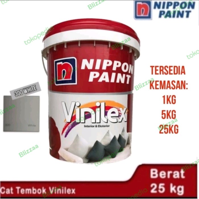 Promo Vinilex 25Kg Pail Vinilex White 300 Putih Vinilex 25Kg Nippon Paint