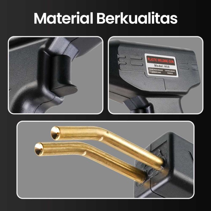 Alat Las Plastik Solder Stapler Body Mobil Motor Bumper Welding Gun