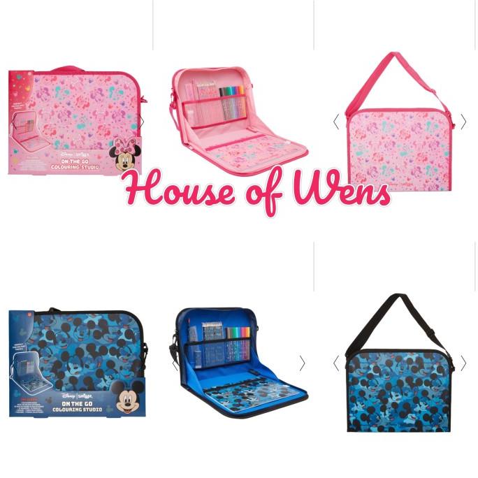 

Terlaris Smiggle Minnie & Mickey Mouse On The Go Coloring Studio Original Original