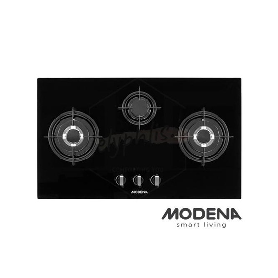 "'''] LISCIO - BH 0935 | Modena Kompor Tanam Gas 3 Tungku | Kompor Gas