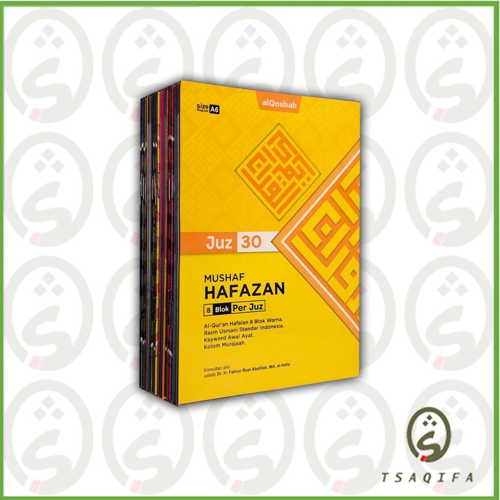Alquran Hafazan Per juz 8 Blok A6 - Mujazza Hafazan A6 Perjuz Alqosbah Al quran Per Juz Hafazan 8 Bl