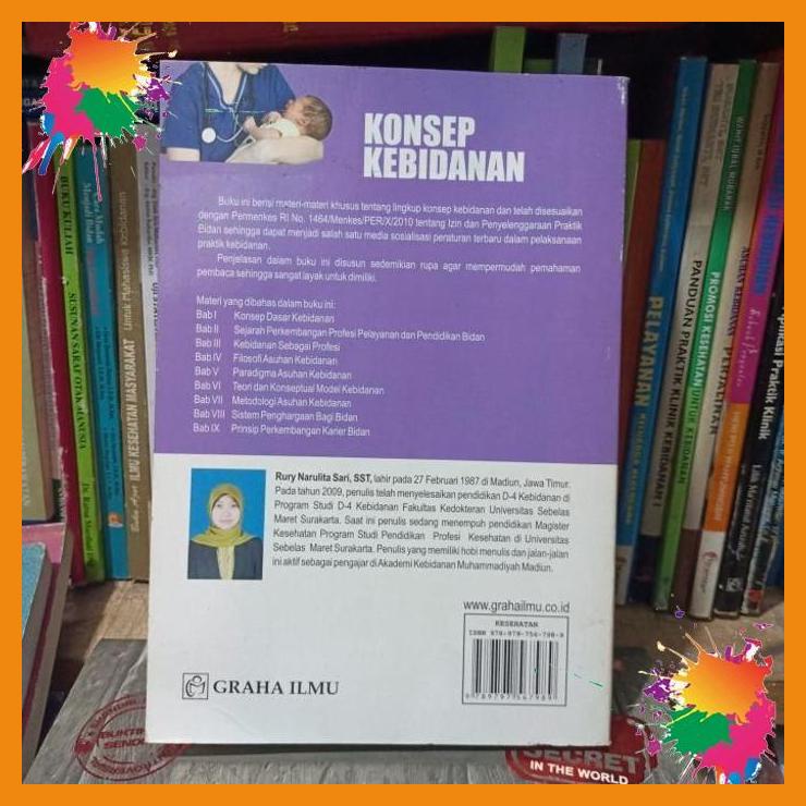 

original buku konsep kebidanan graha ilmu [fany]