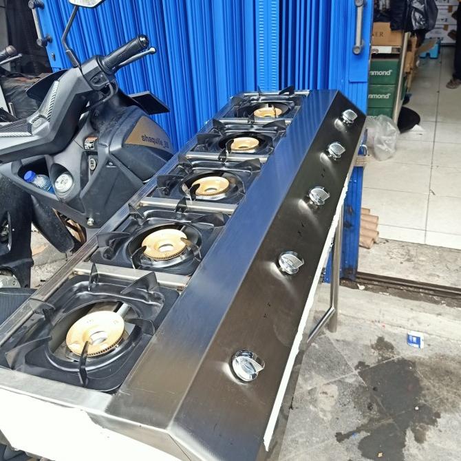 best produk] kompor gas 5 tungku/kompor serabi 5tungku