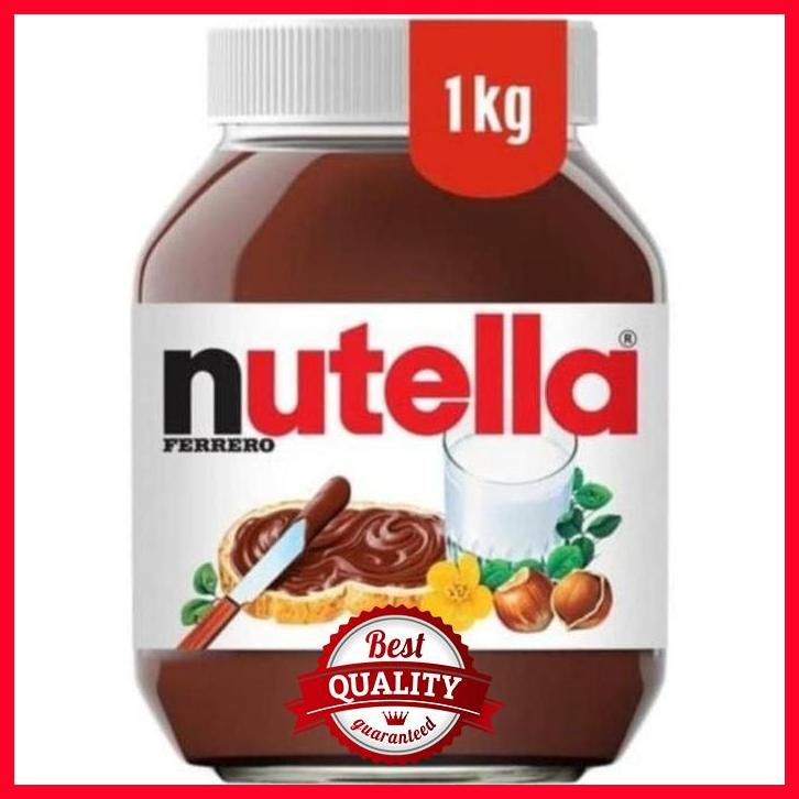

(BKS) NUTELLA 1KG - CHOCOLATE HAZELNUT SPREAD - BPOM