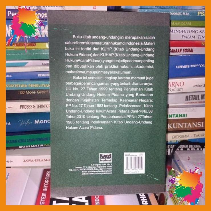 

kitab undang-undang hukum pidana (kuhp) & kitab undang-undang hukum a [fany]
