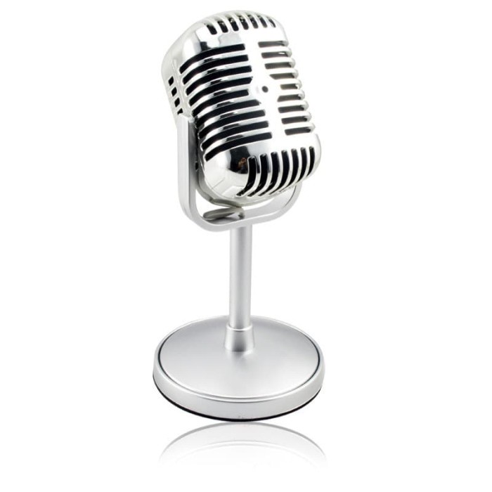 Condenser Mic Mikropon Microphone Classical Vintage Retro Jadul Klasik