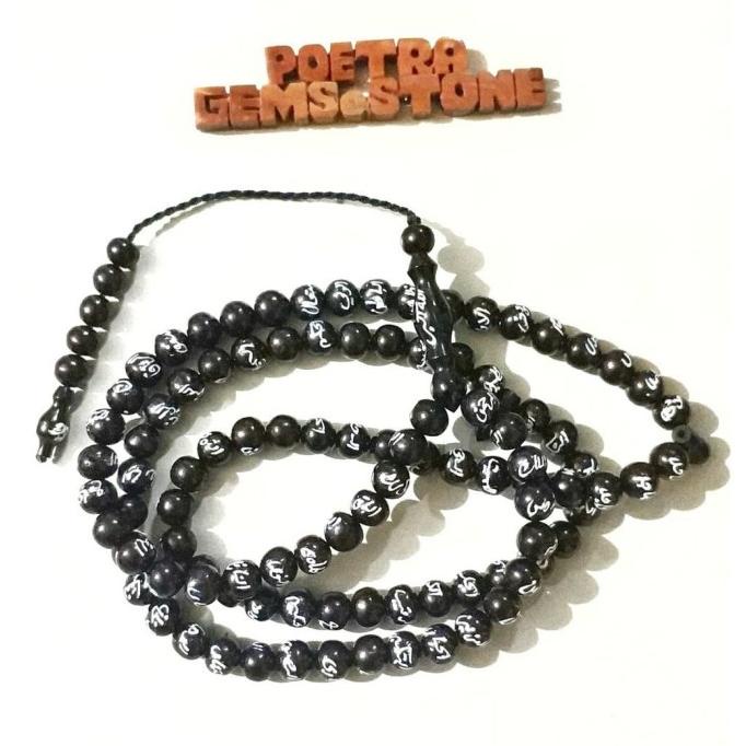TASBIH KAYU ASMAUL HUSNA ASLI KAOKAH KAUKAH KOKKA KOKAH ASLI ISTANBUL
