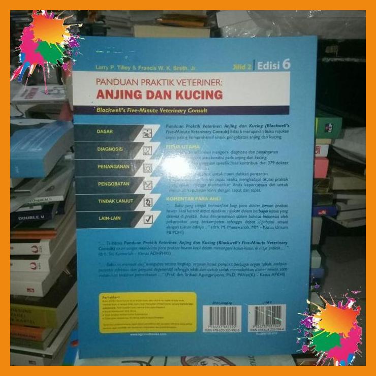 

original buku praktik veteriner anjing dan kucing [fany]