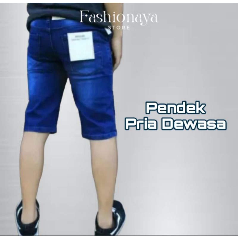 CELANA JEANS PENDEK PRIA/CELANA JEANS PENDEK JUMBO/CELANA JEANS PENDEK PRIA DEWASA/CELANA JEANS PEND
