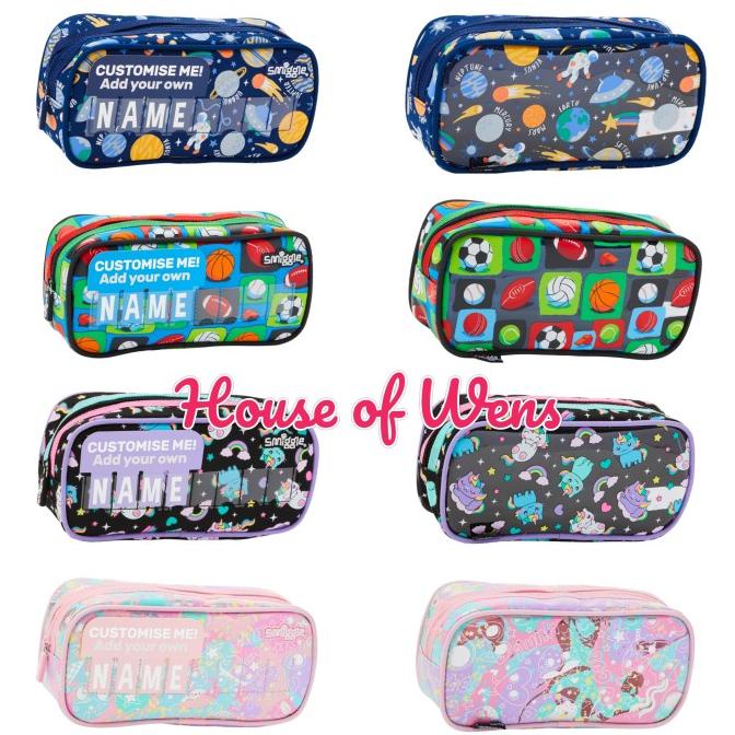 

New Smiggle Sky Hi Cruizer Id Pencil Case Original - Tempat Pensil Smiggle Terbaik