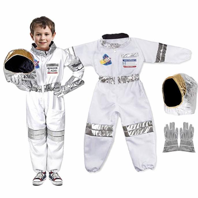 

Big Sale Kostum Astronaut Pesta Tema Helm Astronot Cosplay Kado Anak Space Suit Terbaik