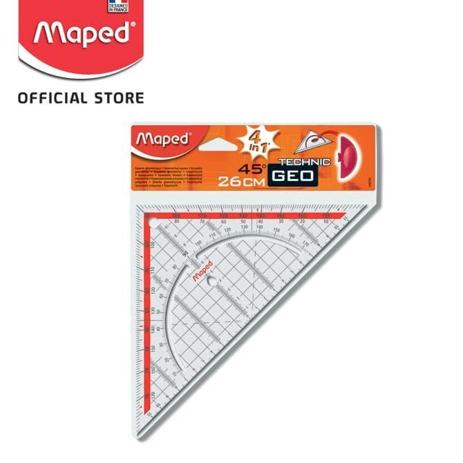 

New Maped Penggaris Geometric Set Square - 26 Cm Pengiriman Cepat