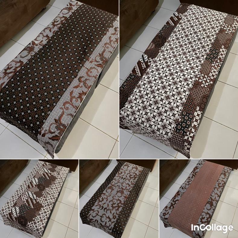 Update - Taplak Meja Batik Panjang Tebal  2 Lapis Kain, Looper Batik Panjang ,.