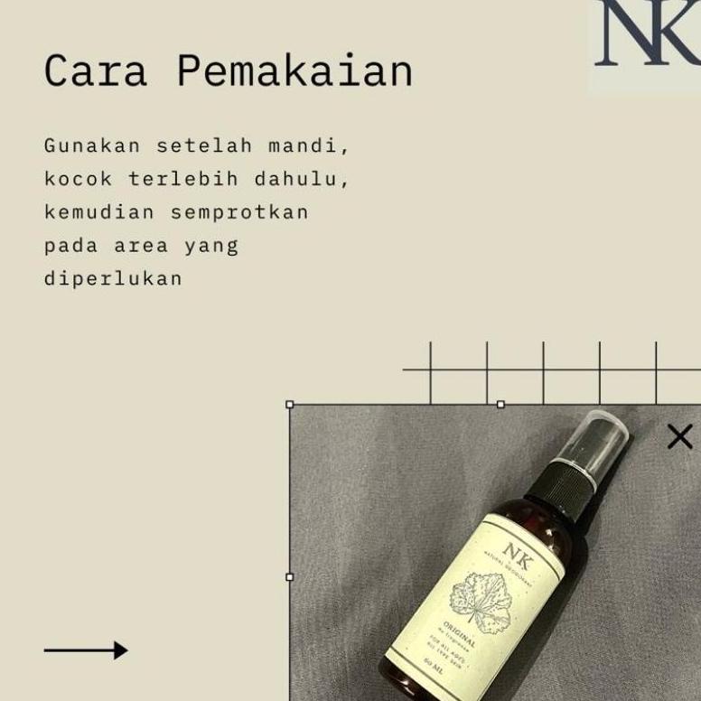 Update - NK Natural Deodorant Spray Alami ..