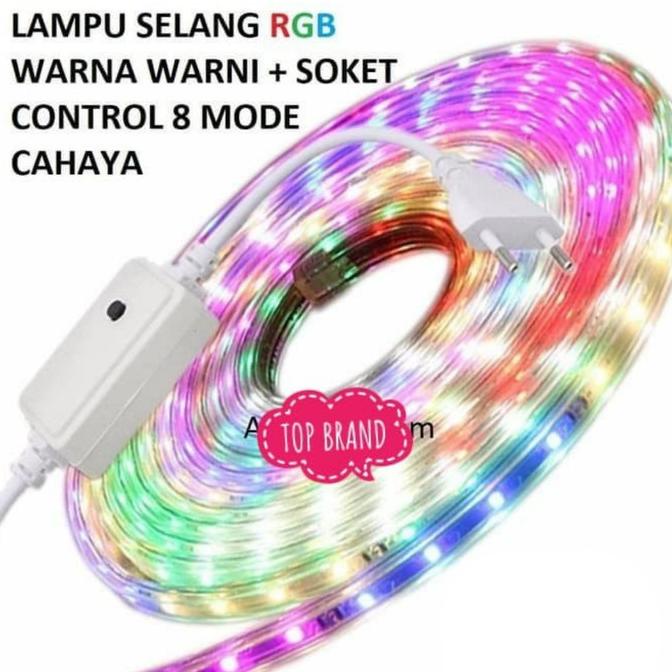 Termantab] Lampu Selang Led warna-warni/lampu hias/lampu taman/lampu dekorasi