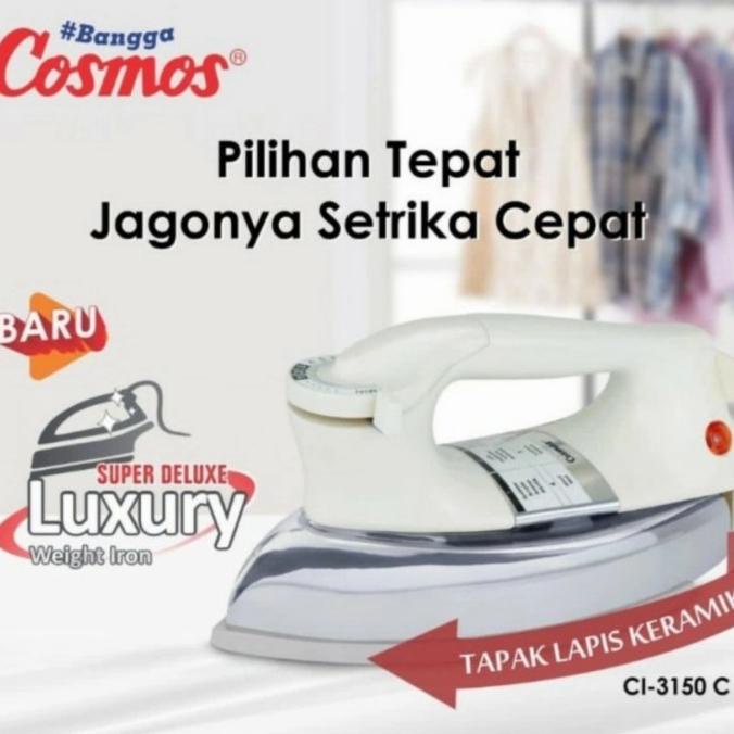 @#@#@#] Setrika Cosmos CI-3150 C CI3150 C CI3150C Setrika Berat Weight Iron