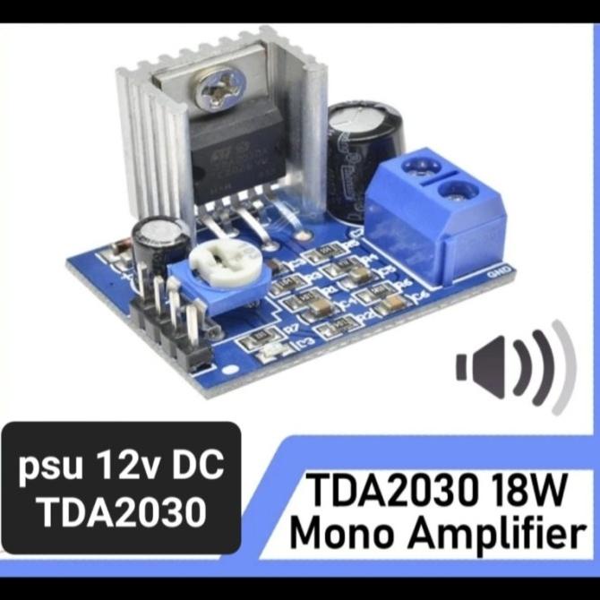 Kit Pcb Power Amplifier Mono Tda Utc 2030 Tda2030 Utc2030