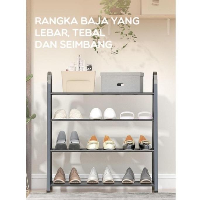 @#@#@#] Rak Sepatu Besi 4 Susun Minimalis