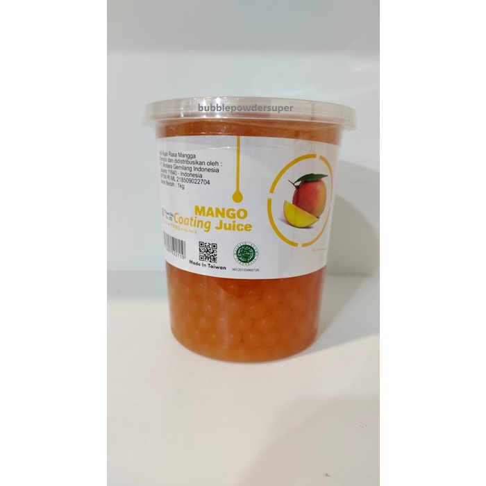 

Promo Popping Boba @1Kg/ Popping Boba Meletus/ Coating Juice Import Taiwan