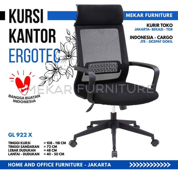 Promo Kursi Kantor Ergotec - 922
