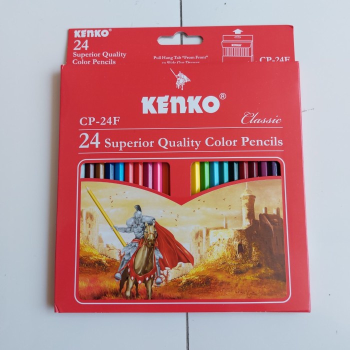 

1 SET Pensil Warna Kenko 24 Warna CP-24F