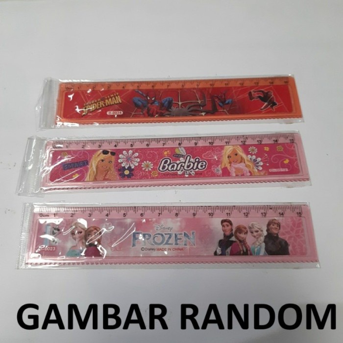 

Penggaris Mika 15cm Fancy 1 Buah