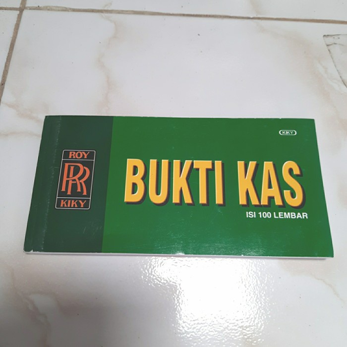 

Bukti Kas Kiky 1 Ply 100 Lembar