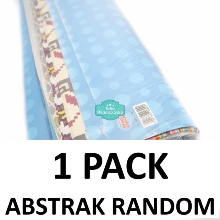 

Kertas Kado Sinar Dunia 16MJ Abstrak Wrapping Paper Fancy Isi 50