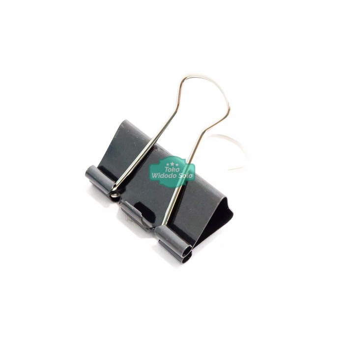 

Binder Clip ZRM No 155 1 1/4inch Metal Klip Penjepit Kertas Ecer