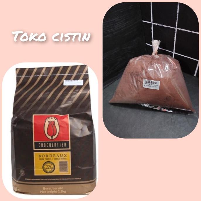 

><><><] Tulip Bordeaux kemasan 500gr repack (Coklat bubuk)