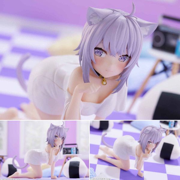 PVC Figure Nekomata Okayu Relax Time - Hololive If (11cm)