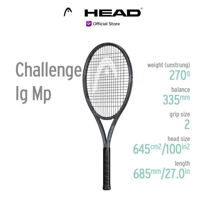 HEAD Racket IG Challenge MP Stealth - Raket Tennis
