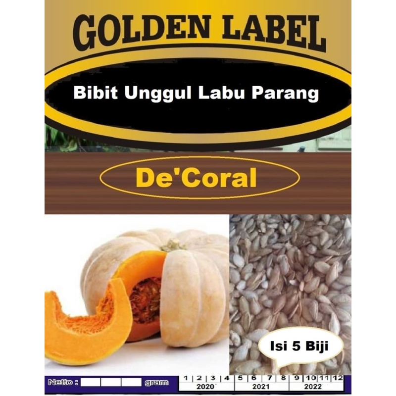 Bibit Unggul Labu Parang |Benih Labu Parang