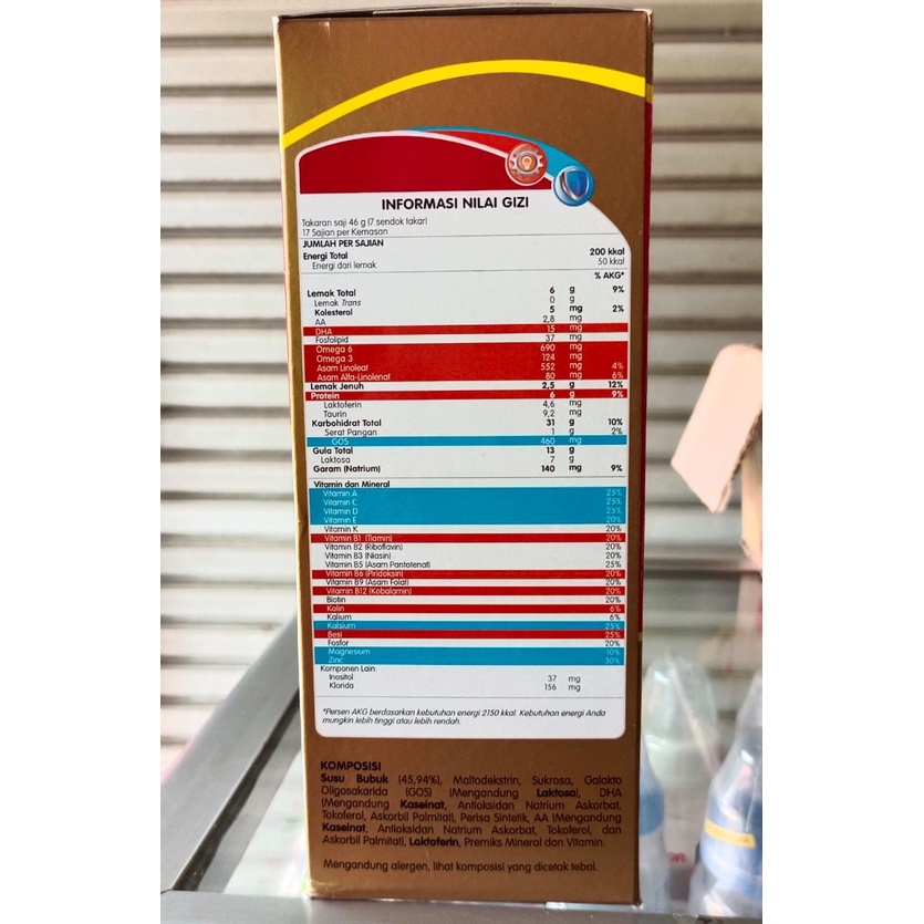 

Mnaga Chil School Gold Vanila 800G Susu Formula Pertumbuhan Anak Usia 3-12 Tahun