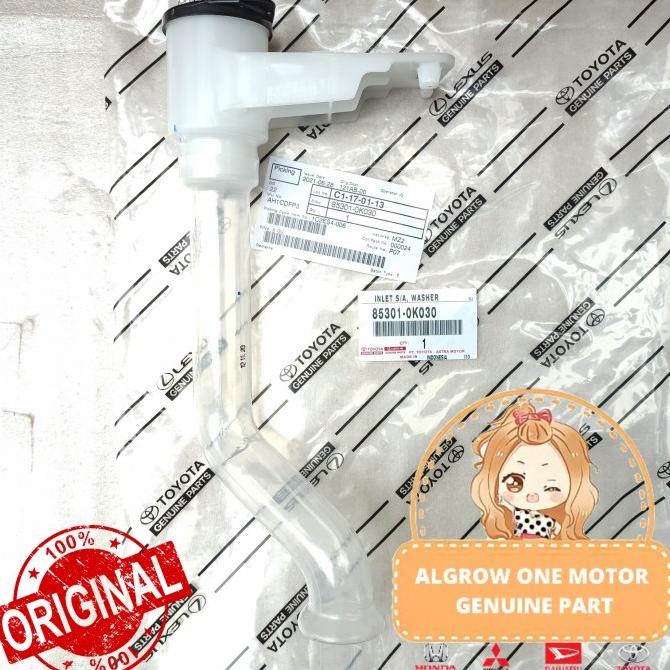 Selang Tabung Tangki Air Radiator Wiper Innova Reborn Fortuner Vrz