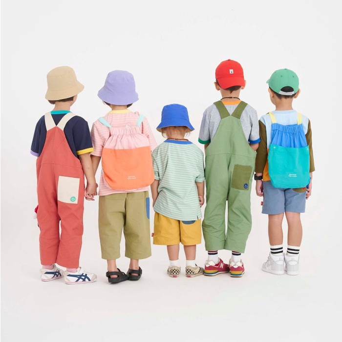 Beyond The Vines Kids Dumpling Backpack Nylon/Tas Ransel Serut Anak