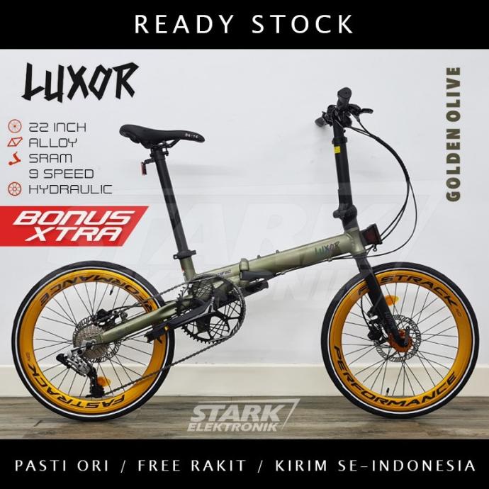 Pacific LUXOR 16 & 20 inch Sepeda Lipat Folding Bike
