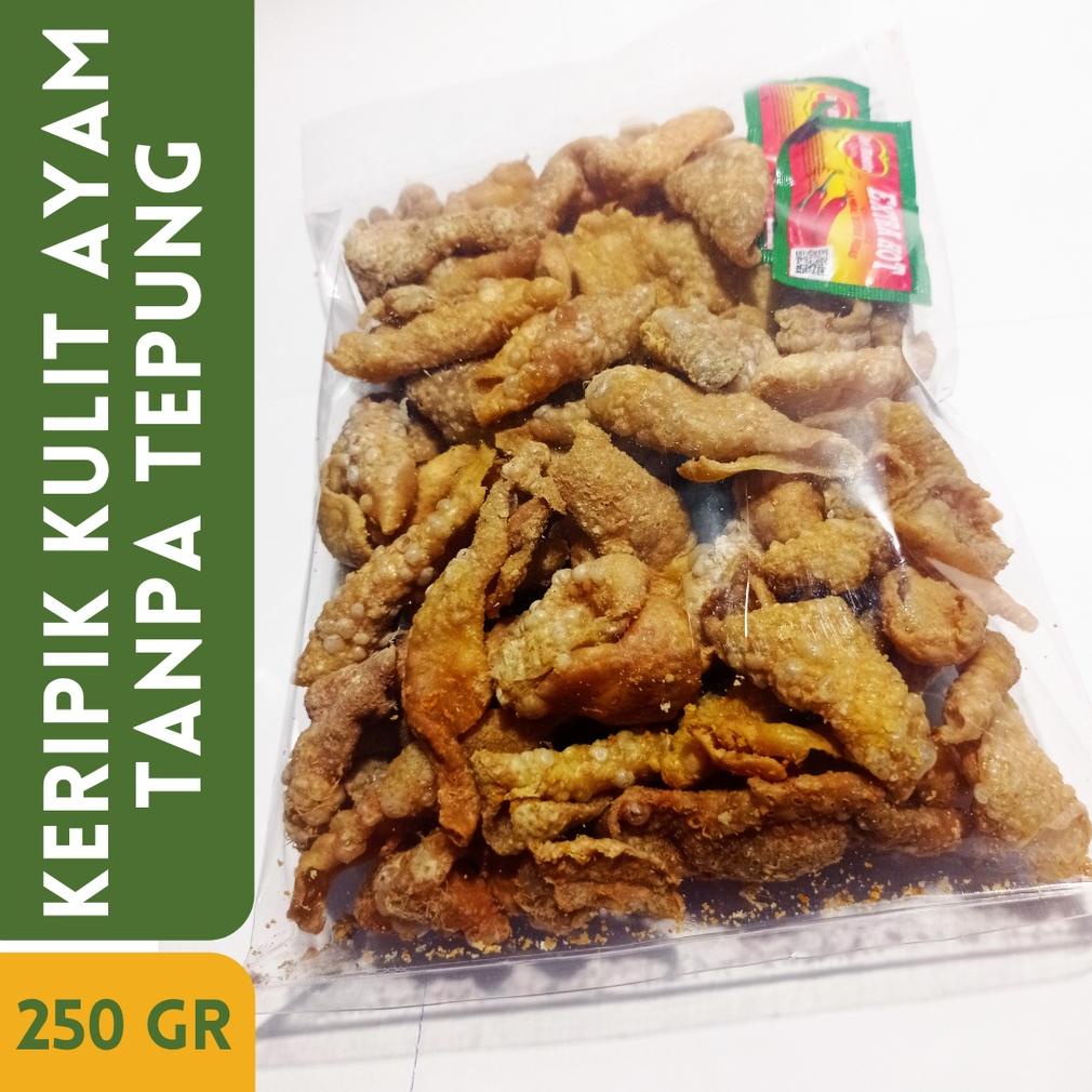 

Baru KERIPIK KULIT DADA AYAM TANPA TEPUNG 250 GR OCHI SNACK Renyah & Gurih