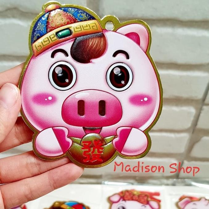 

Christneww Angpao Gantung Babi Isi 4 Ampao Imlek 2019 Murah Grosir Hiasan Parcel Terbaik