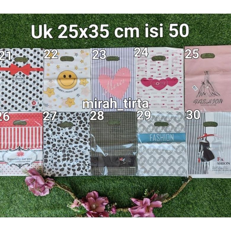 

Baru - TER Kantong kresek plong motif 25x35. Kresek olshop motif .kantong pond olshop online shop plong motif. .,