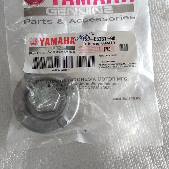 baut tutup tap oli mesin bawah Yamaha Vixion Jupiter MX Byson Plug